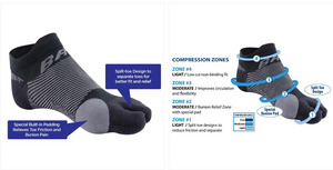 BUNION RELIEF COMPRESSION SOCKS (Orthosleeve OS1ST)
