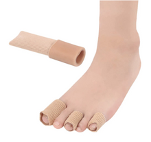 Load image into Gallery viewer, (Narrow) Medical Grade Soft Silicone Tubing with Washable Stretch Fabric Cover - 15cm Long
